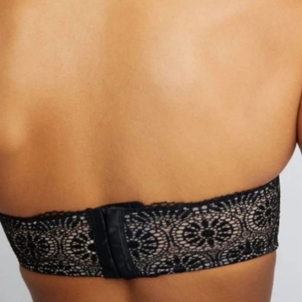 Free People Starla Underwire Multiway Bra Black 32C